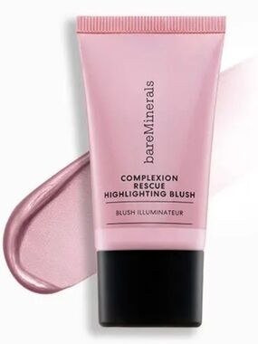 💚 2/$30 bareminerals COMPLEXION RESCUE HIGHLIGHTING BLUSH - rose glow
